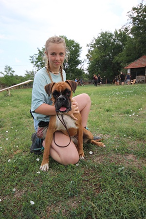 kutyaiskola Hódmezővásárhely - Eszti és Bony